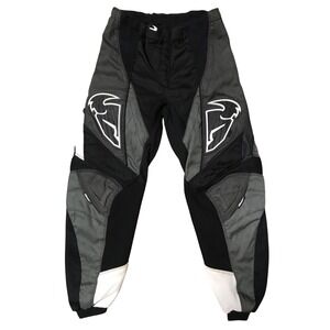 Thor Phase Youth Motocross Pants Black Grey White Size 26 Dirt Bike Riding Gear